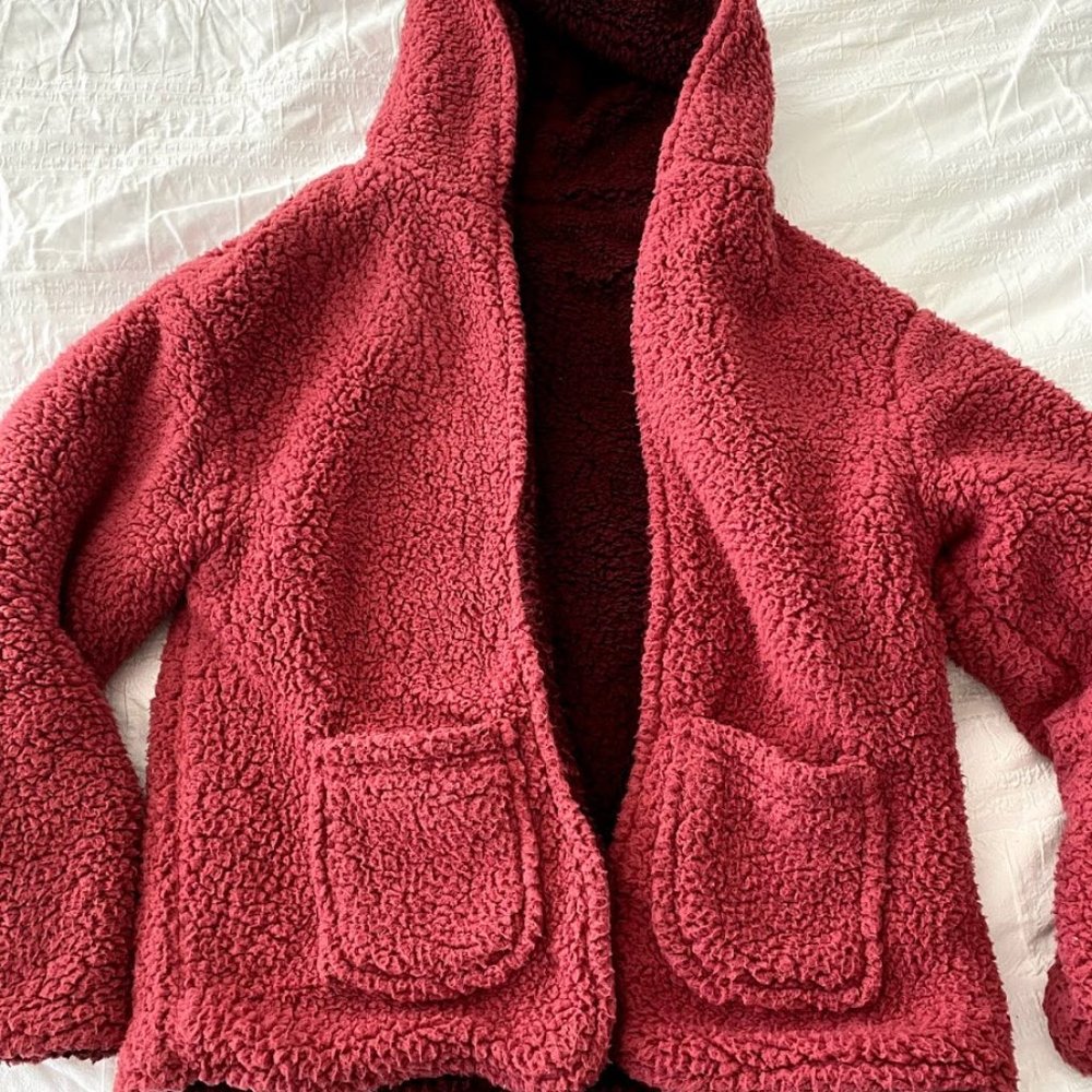 Reversible Sherpa Fleece Jacket